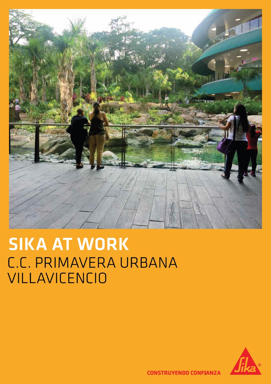 Sika at Work - Centro Comercial Primavera Urbana