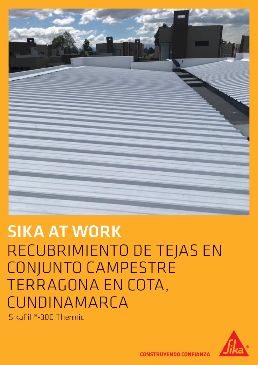 Sika At Work - Recubrimiento de Tejas en Conjunto Terragona